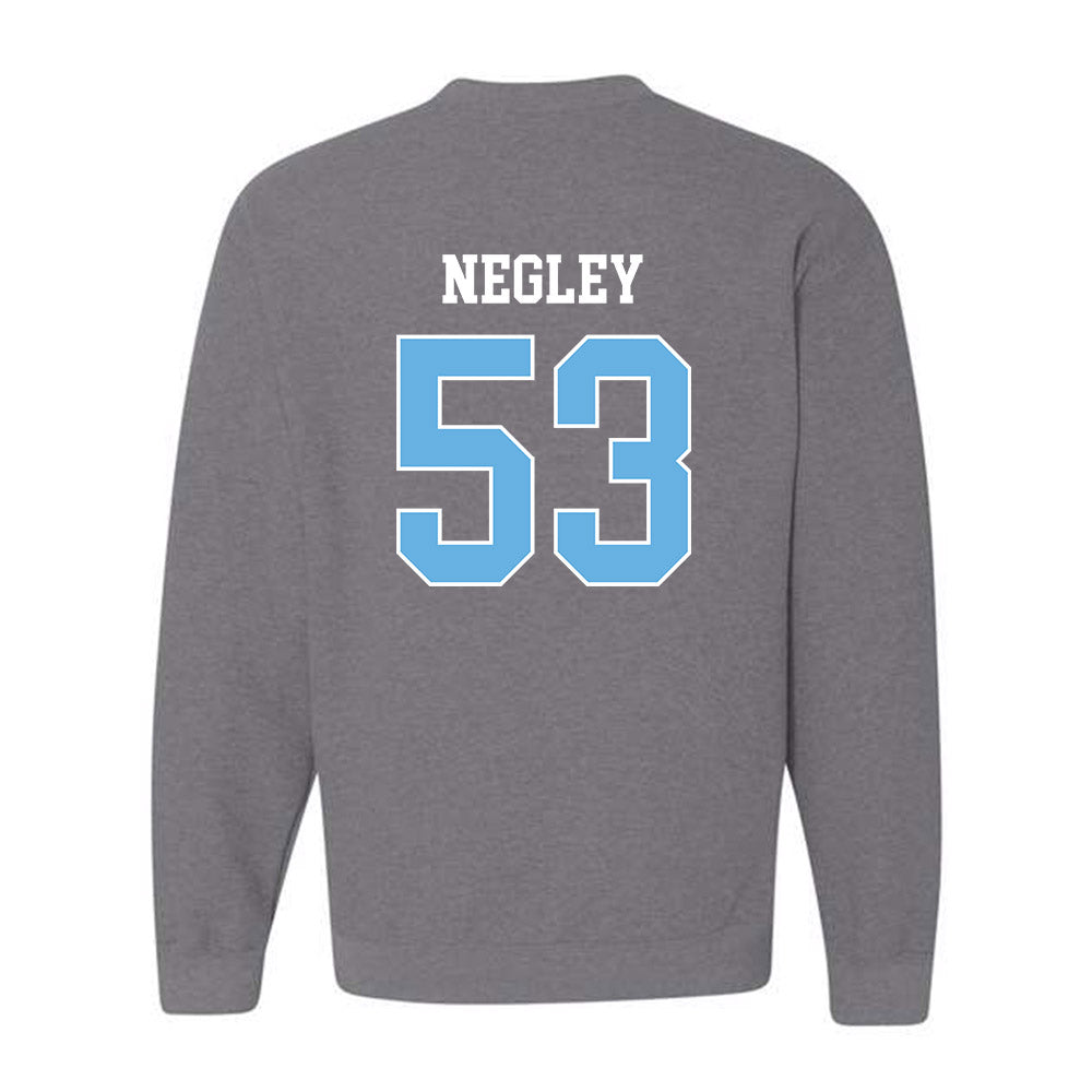 Maine - NCAA Football : Jace Negley - Classic Fashion Shersey Crewneck Sweatshirt-1
