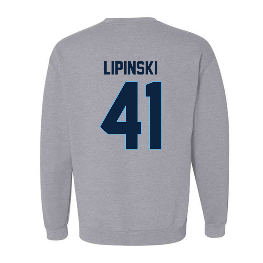 Maine - NCAA Men's Ice Hockey : JADEN LIPINSKI - Classic Shersey Crewneck Sweatshirt-1