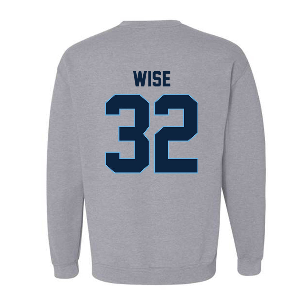 Maine - NCAA Football : Bryceson Wise - Classic Shersey Crewneck Sweatshirt-1