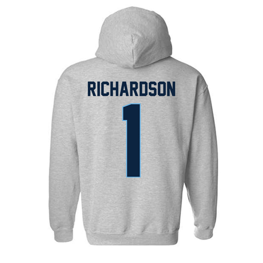 Maine - NCAA Football : Jonah Richardson - Classic Shersey Hooded Sweatshirt-1
