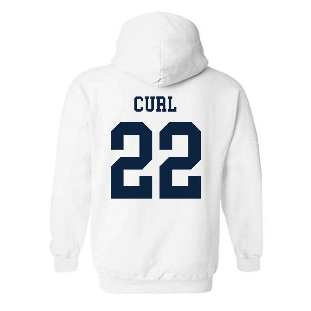 Maine - NCAA Women's Ice Hockey : Brenna Curl - Classic Fashion Shersey Hooded Sweatshirt-1