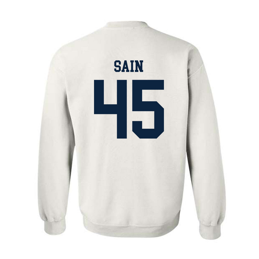 Maine - NCAA Women's Basketball : Kaliyah Sain - Classic Fashion Shersey Crewneck Sweatshirt-1