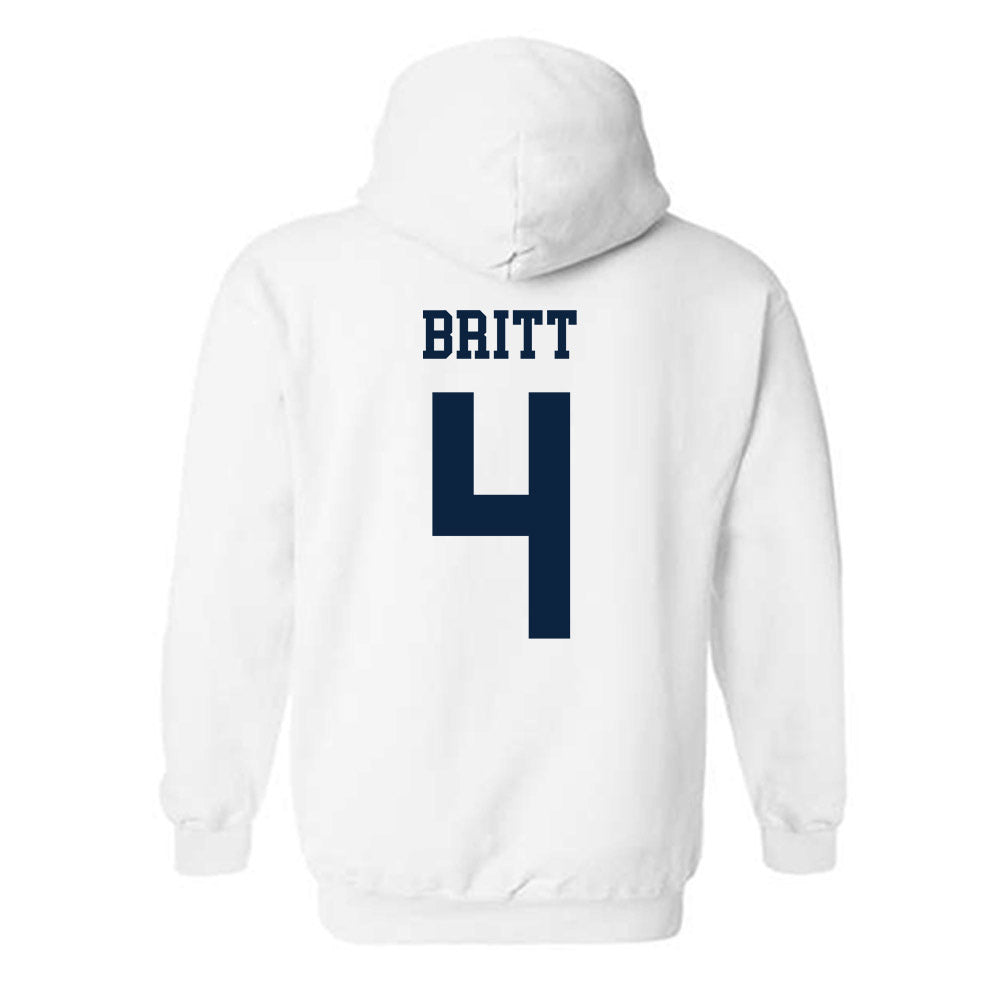 Maine - NCAA Women's Ice Hockey : Jaidyn Britt - Classic Fashion Shersey Hooded Sweatshirt