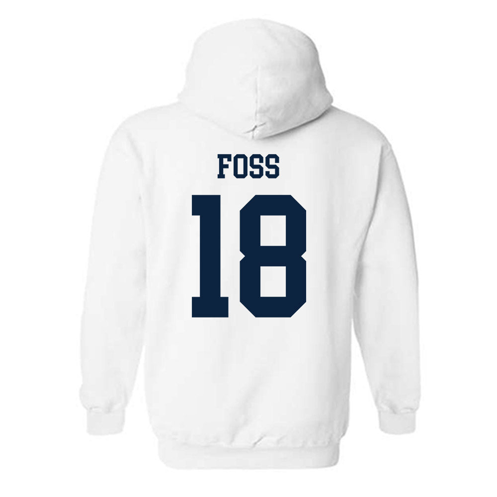 Maine - NCAA Women's Ice Hockey : Frederikke Foss - Classic Fashion Shersey Hooded Sweatshirt-1