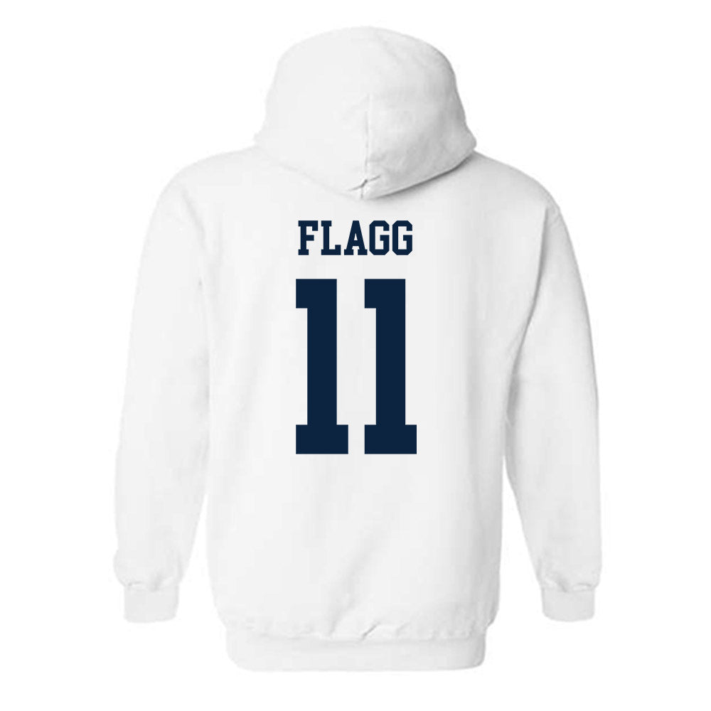 Maine - NCAA Men's Basketball : Ace Flagg - Classic Fashion Shersey Hooded Sweatshirt-1
