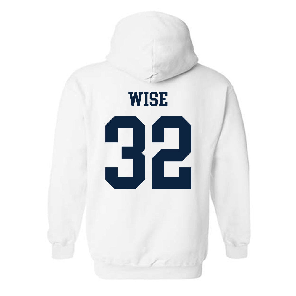 Maine - NCAA Football : Bryceson Wise - Classic Fashion Shersey Hooded Sweatshirt-1