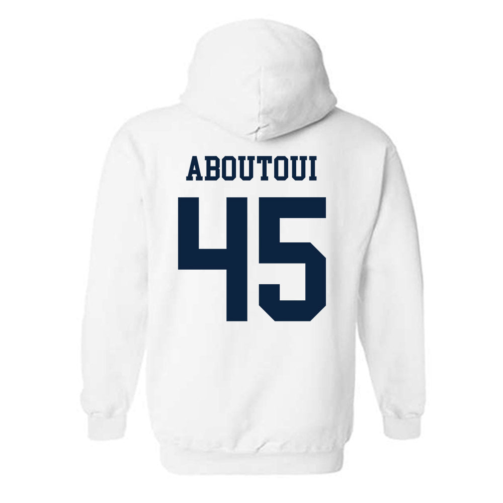 Maine - NCAA Football : Omar Aboutoui - Classic Fashion Shersey Hooded Sweatshirt-1