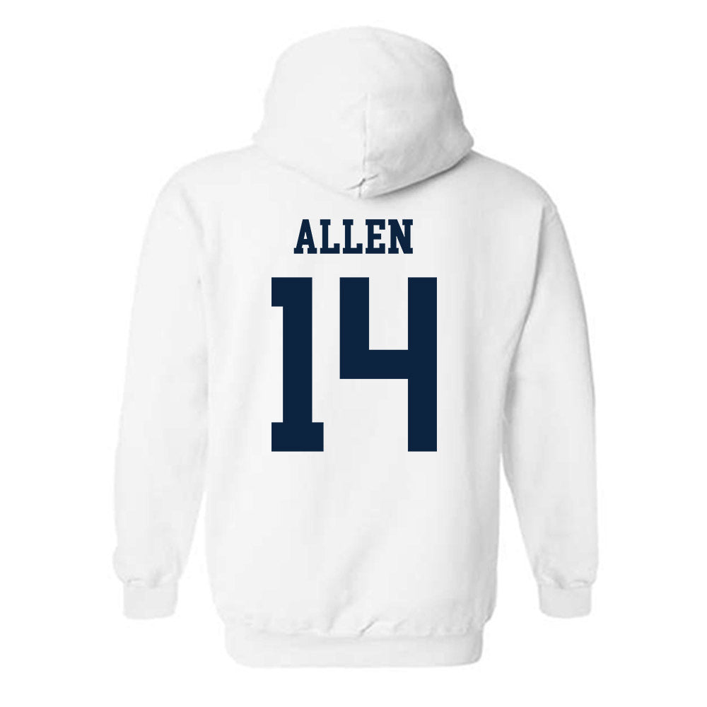 Maine - NCAA Men's Basketball : Amare Allen - Classic Fashion Shersey Hooded Sweatshirt-1