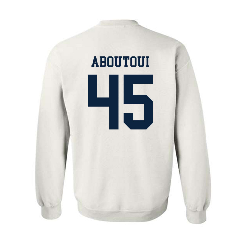 Maine - NCAA Football : Omar Aboutoui - Classic Fashion Shersey Crewneck Sweatshirt-1