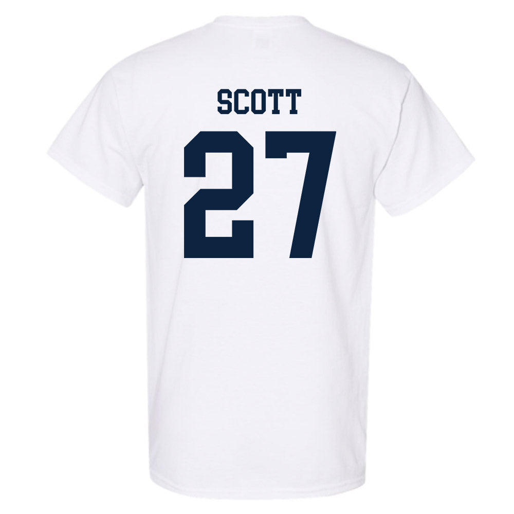 Maine - NCAA Men's Ice Hockey : Max Scott - Classic Fashion Shersey T-Shirt-1