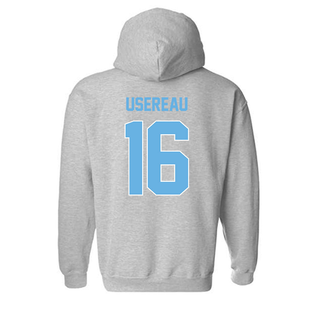 Maine - NCAA Men's Ice Hockey : Loic Usereau - Classic Shersey Hooded Sweatshirt-1