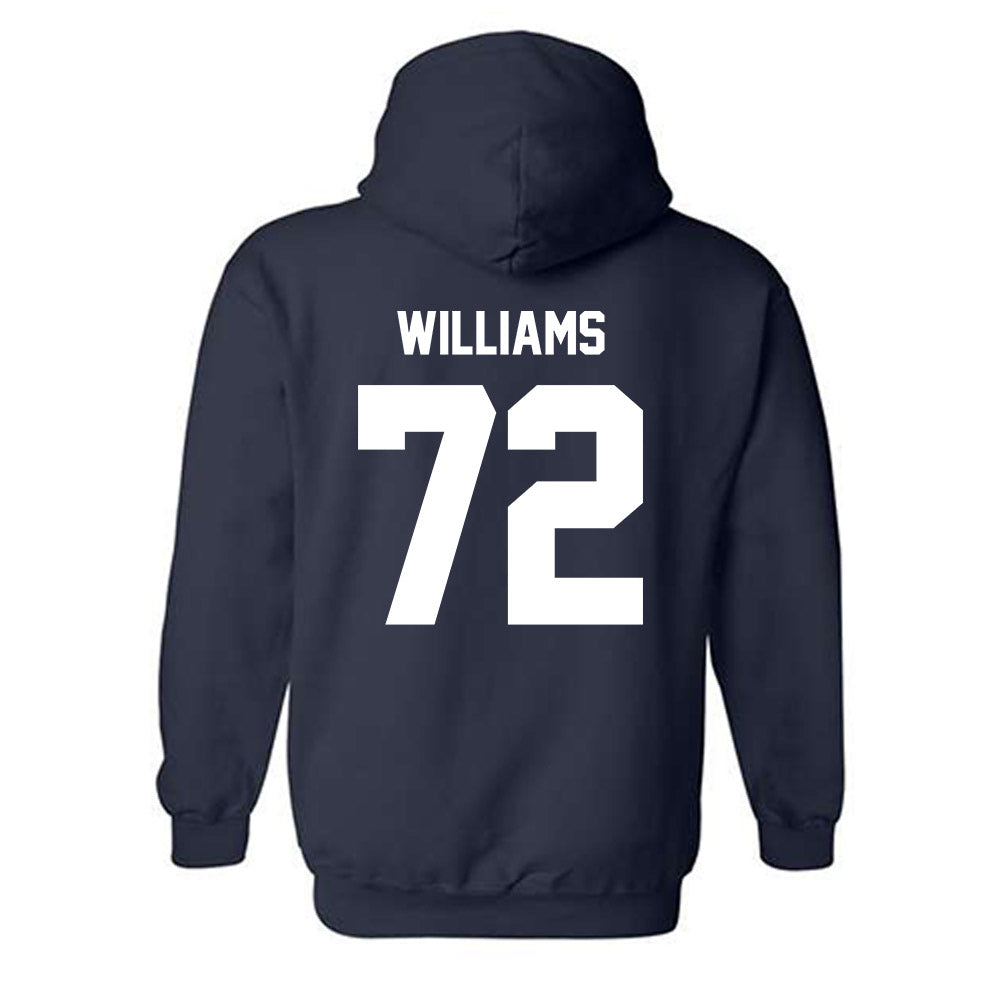 Maine - NCAA Football : Tyler Williams - Classic Shersey Hooded Sweatshirt-1