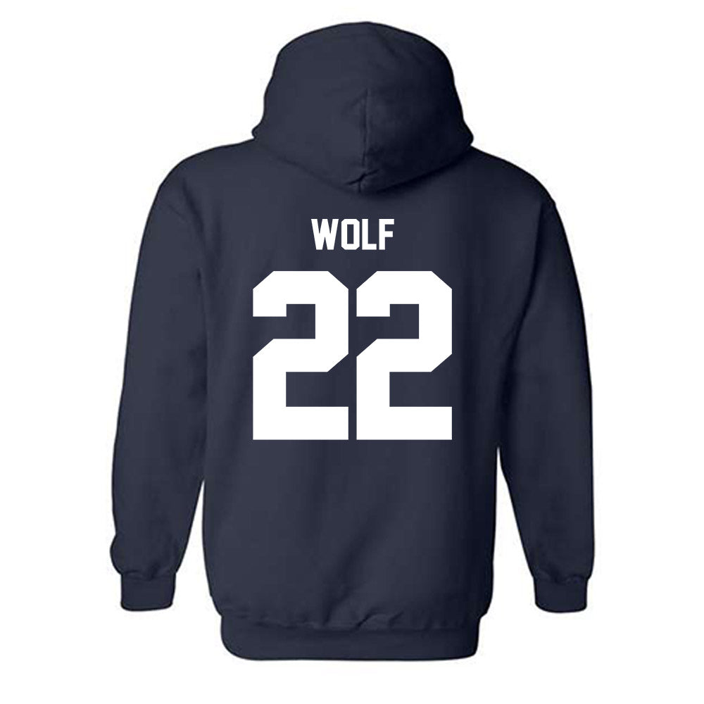 Maine - NCAA Women's Soccer : Jordan Wolf - Classic Shersey Hooded Sweatshirt-1