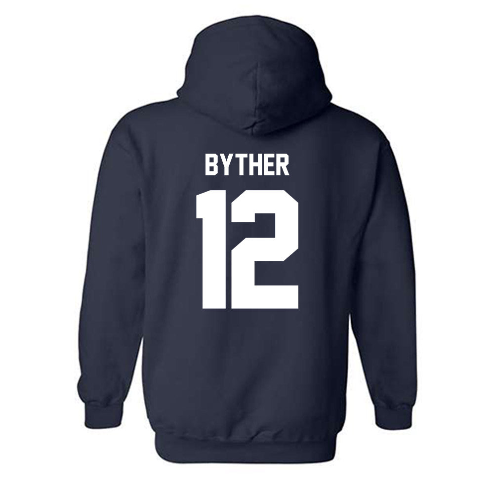 Maine - NCAA Men's Basketball : Emmitt Byther - Classic Shersey Hooded Sweatshirt-1