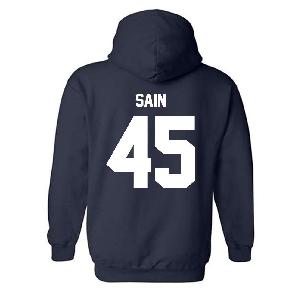 Maine - NCAA Women's Basketball : Kaliyah Sain - Classic Shersey Hooded Sweatshirt-1