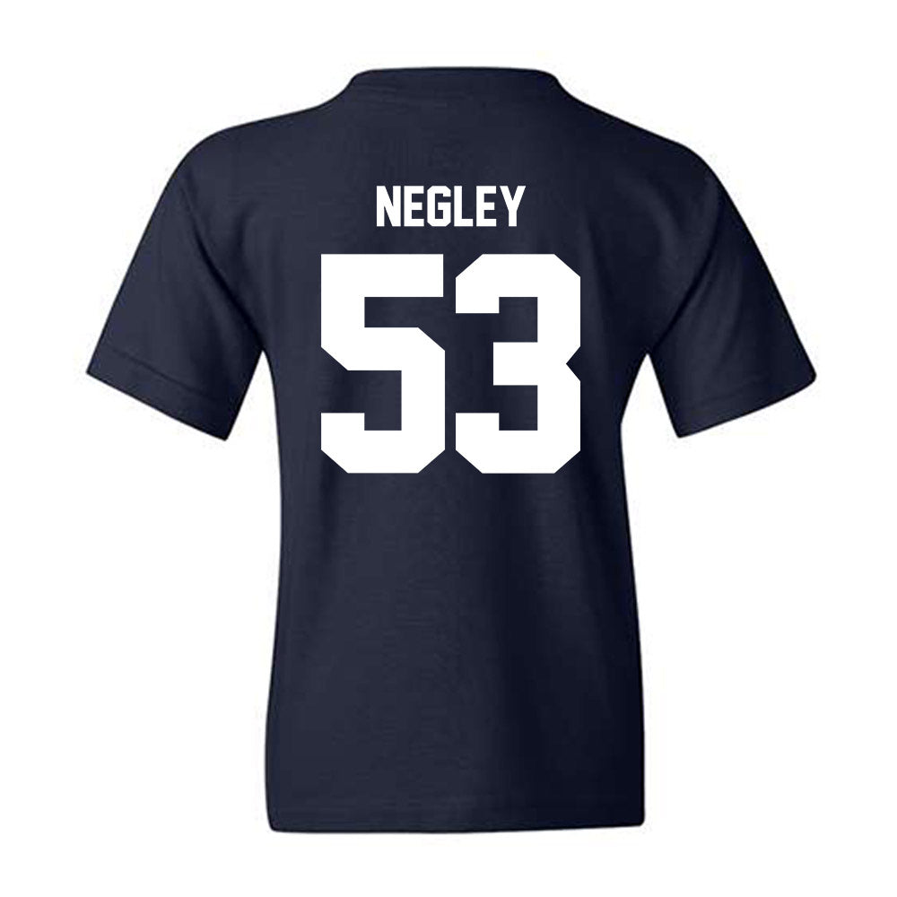 Maine - NCAA Football : Jace Negley - Classic Shersey Youth T-Shirt-1