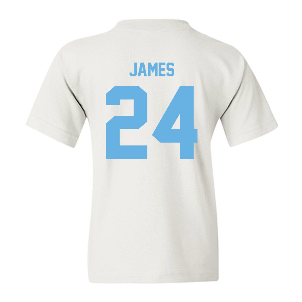 Maine - NCAA Men's Ice Hockey : Brock James - Classic Shersey Youth T-Shirt-1