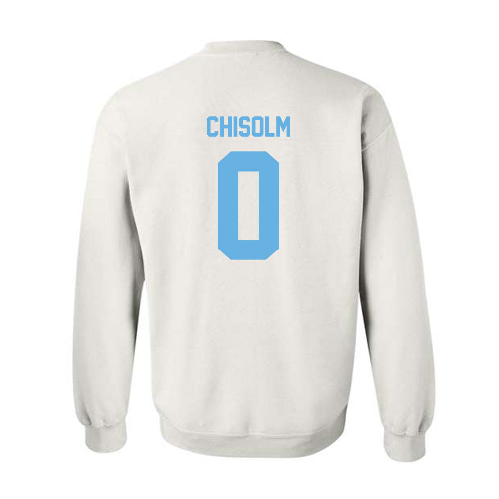Maine - NCAA Football : Takai Chisolm - Classic Shersey Crewneck Sweatshirt-1