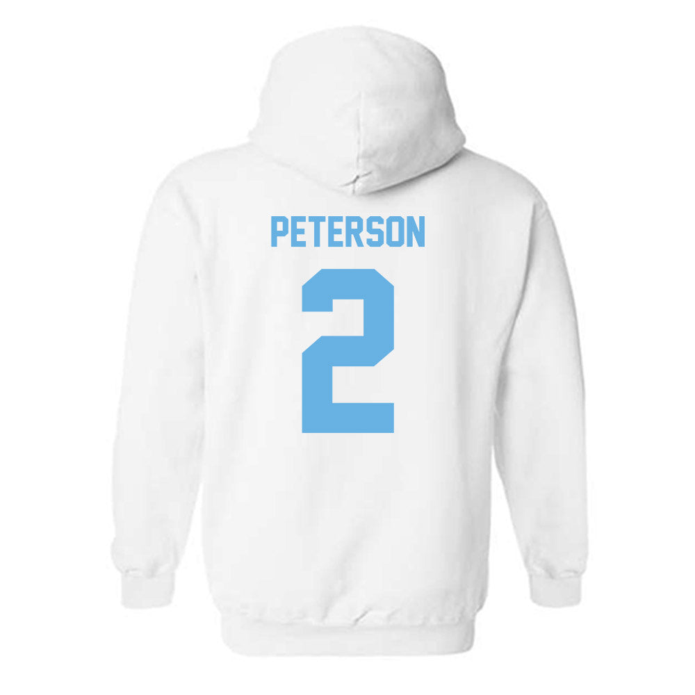 Maine - NCAA Men's Ice Hockey : Lukas Peterson - Classic Shersey Hooded Sweatshirt-1