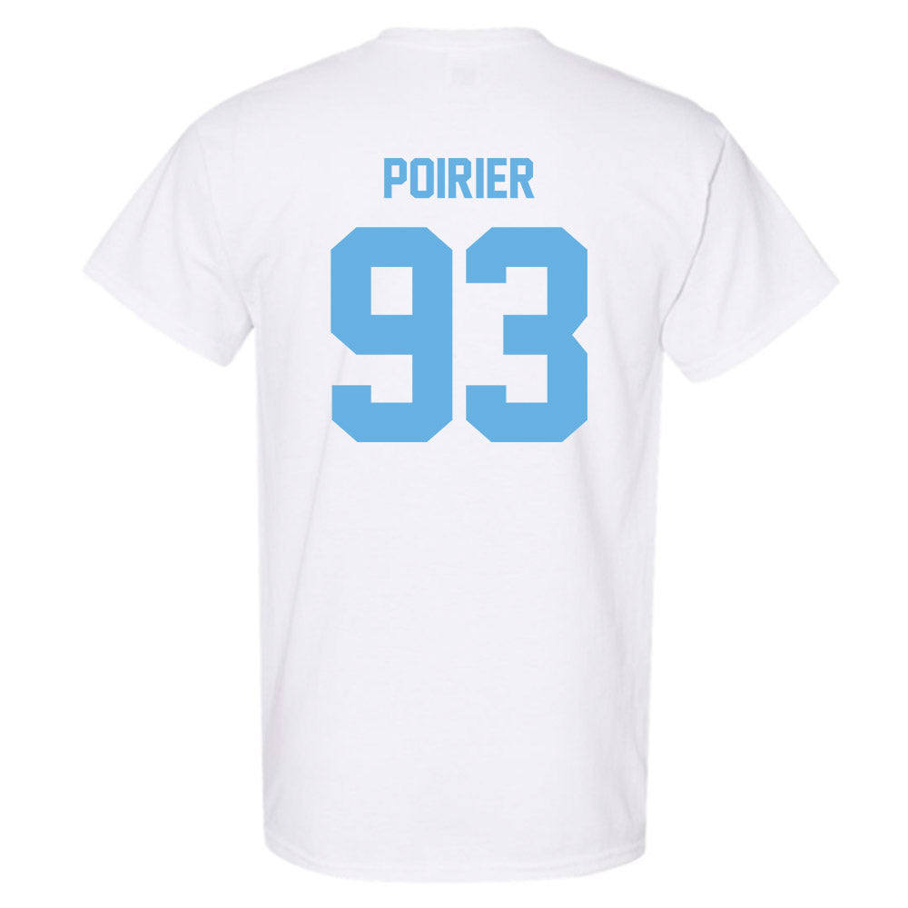 Maine - NCAA Men's Ice Hockey : Justin Poirier - Classic Shersey T-Shirt-1