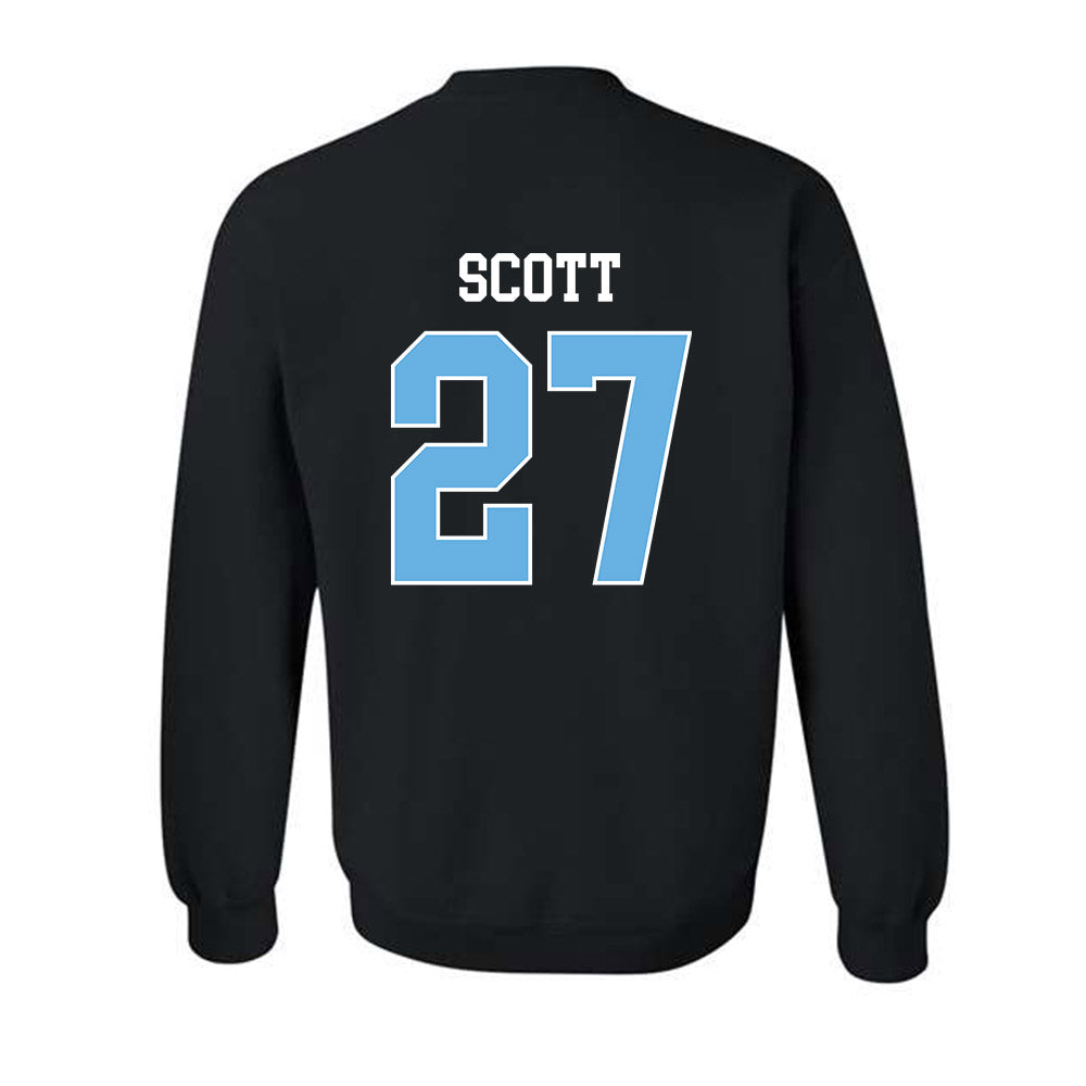 Maine - NCAA Men's Ice Hockey : Max Scott - Sports Shersey Crewneck Sweatshirt-1
