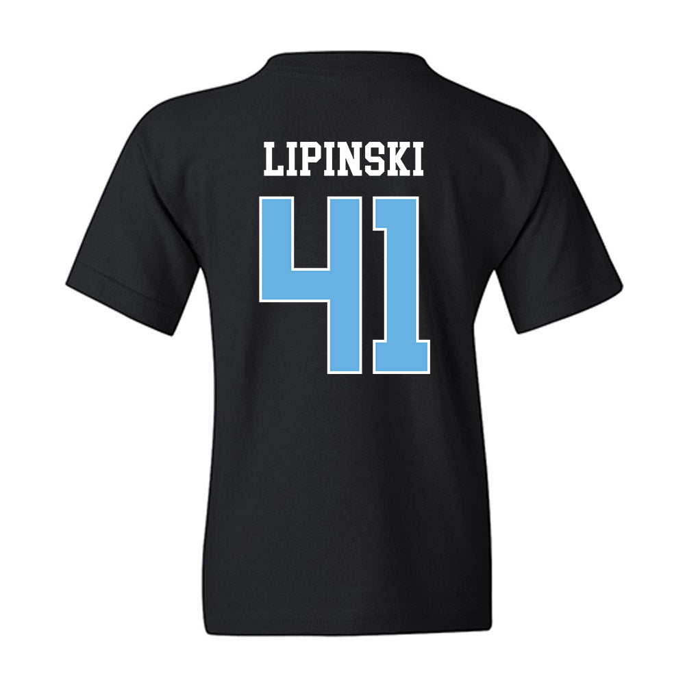 Maine - NCAA Men's Ice Hockey : JADEN LIPINSKI - Sports Shersey Youth T-Shirt-1