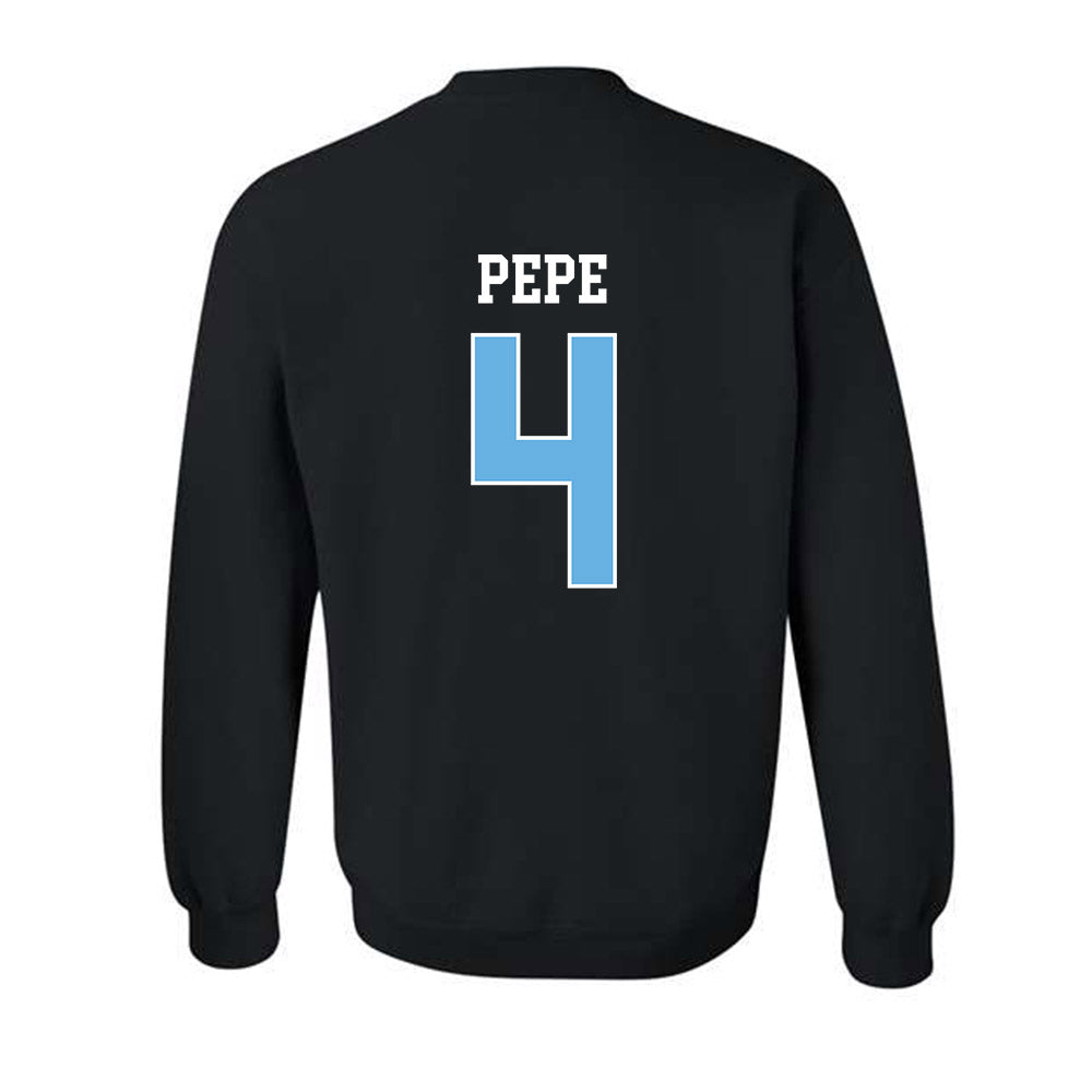 Maine - NCAA Baseball : Nic Pepe - Sports Shersey Crewneck Sweatshirt-1