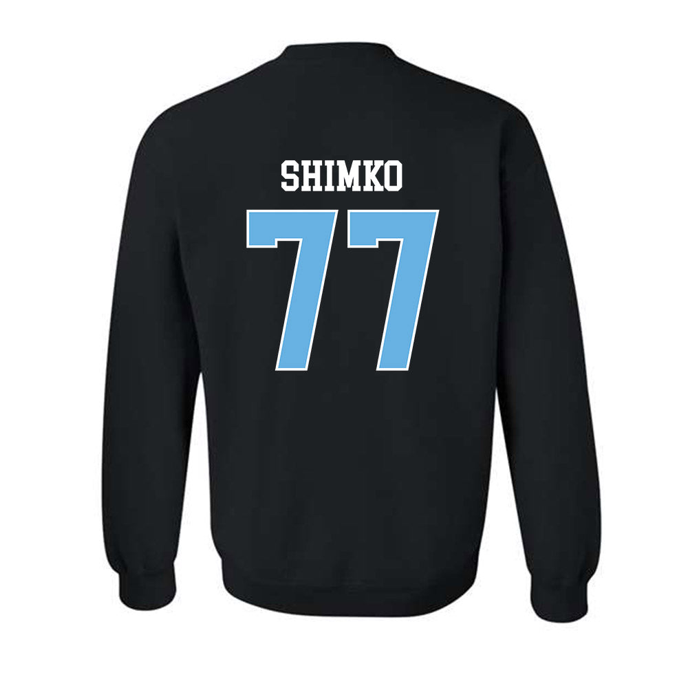 Maine - NCAA Football : Noah Shimko - Sports Shersey Crewneck Sweatshirt-1
