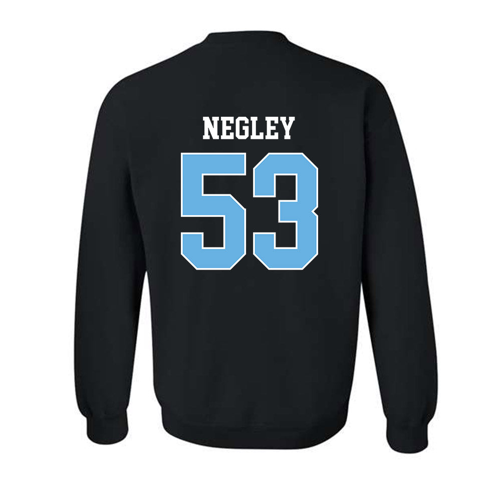 Maine - NCAA Football : Jace Negley - Sports Shersey Crewneck Sweatshirt-1