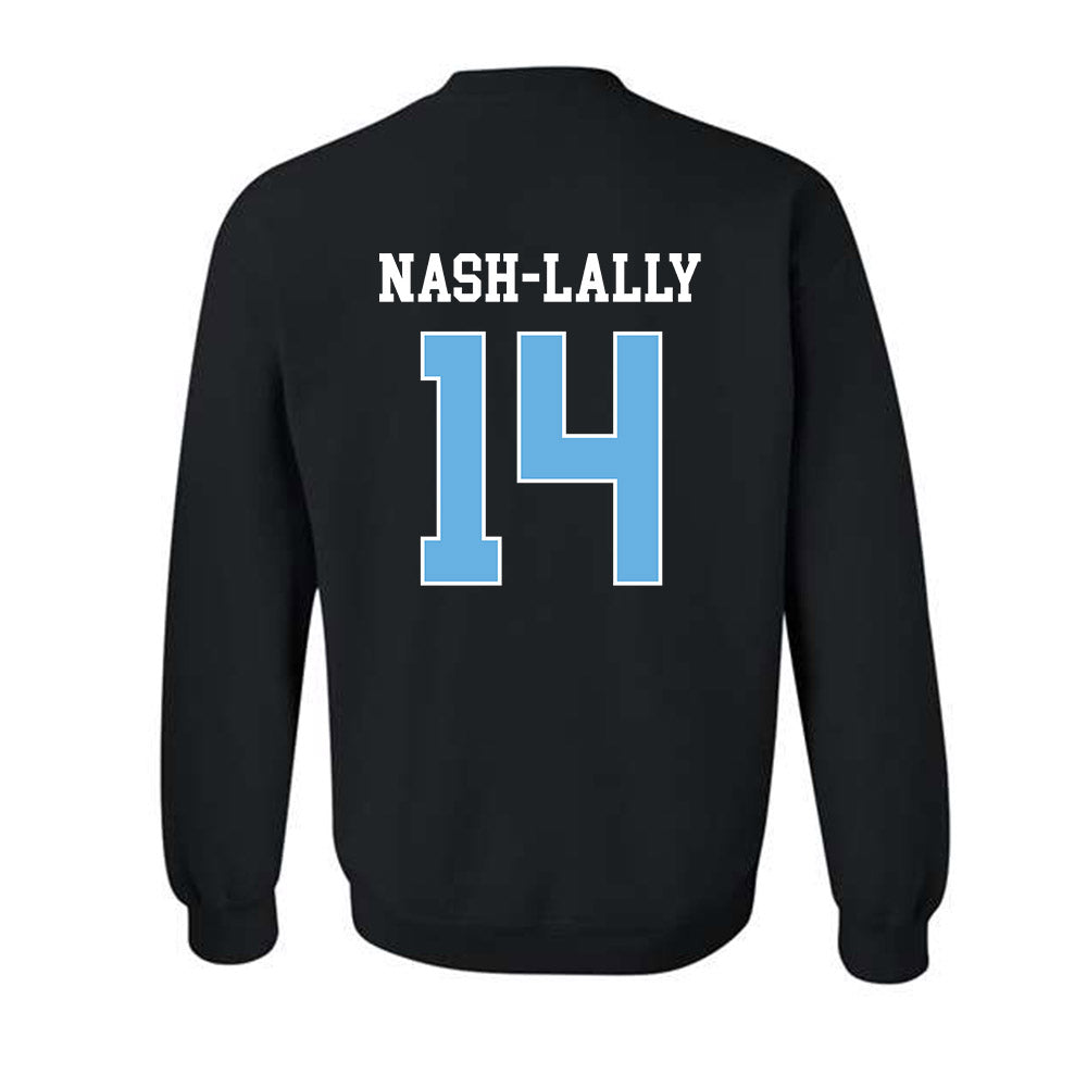 Maine - NCAA Football : Alex Nash-Lally - Sports Shersey Crewneck Sweatshirt-1