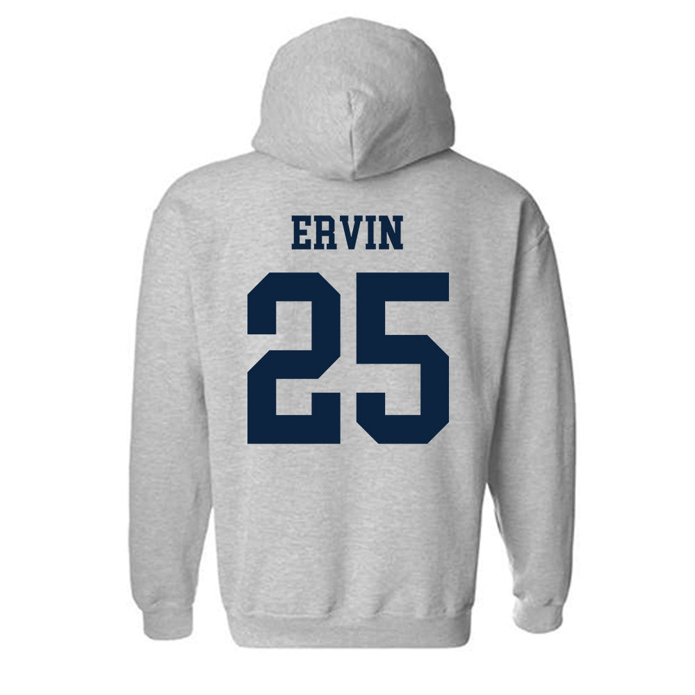 Maine - NCAA Football : Isaiah Ervin - Sports Shersey Hooded Sweatshirt-1