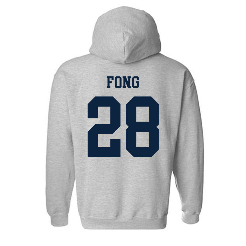 Maine - NCAA Women's Ice Hockey : Paige Fong - Sports Shersey Hooded Sweatshirt-1