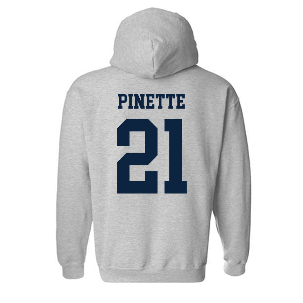 Maine - NCAA Women's Soccer : Jordane Pinette - Sports Shersey Hooded Sweatshirt-1