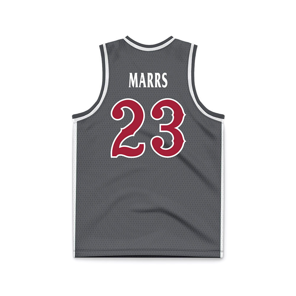 St. Joe's - NCAA Men's Basketball : Gavin Marrs - Grey Basketball Jersey-1