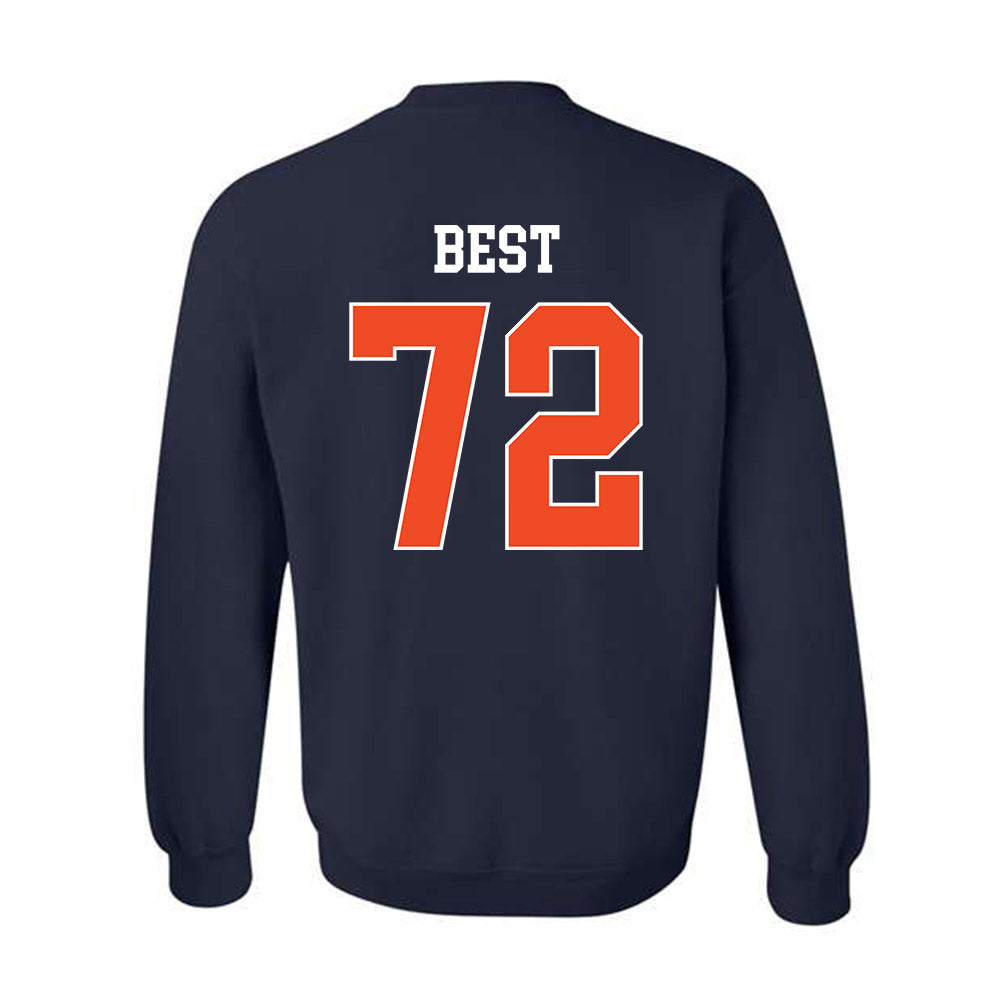 Auburn - NCAA Football : Cole Best - Generic Shersey Crewneck Sweatshirt-1
