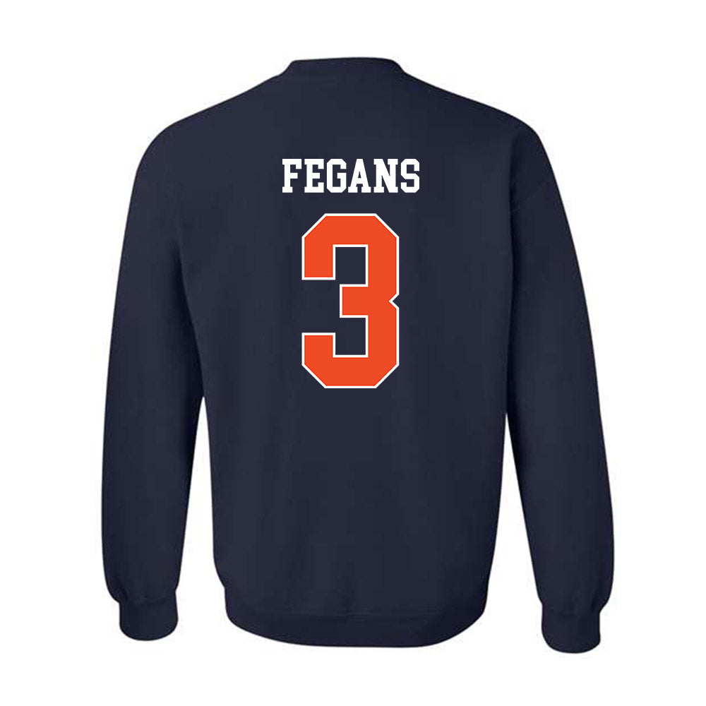 Auburn - NCAA Football : Anquon Fegans - Generic Shersey Crewneck Sweatshirt-1