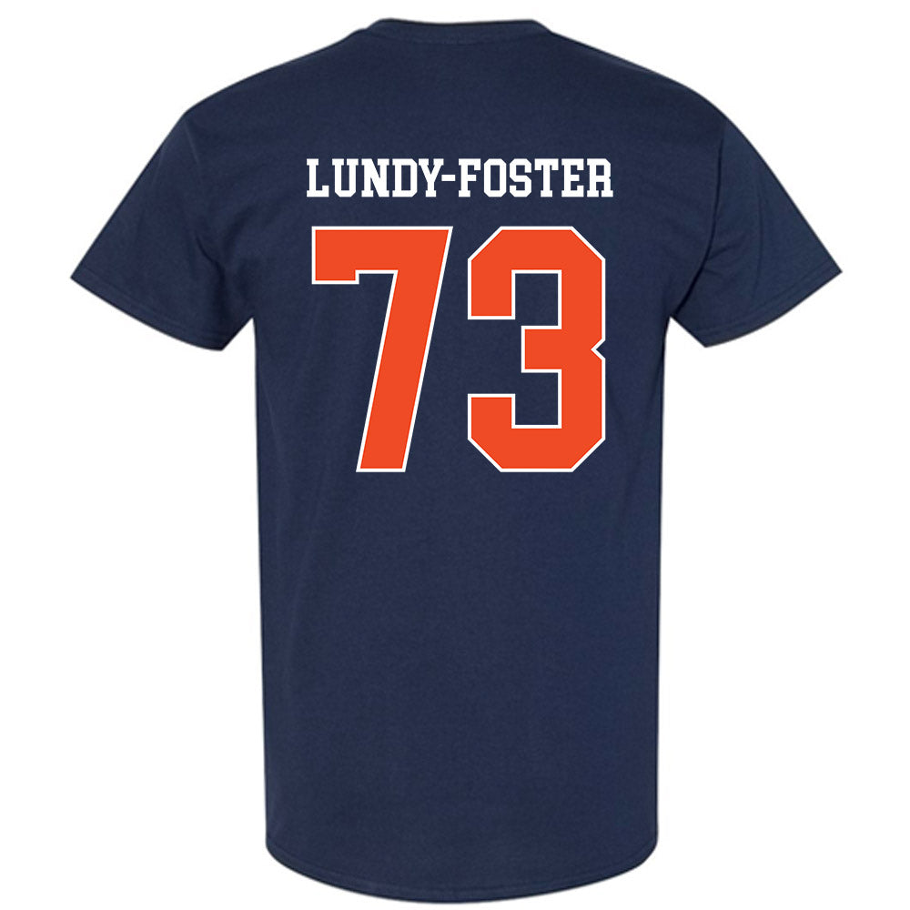 Auburn - NCAA Football : Mykall Lundy-Foster - Generic Shersey T-Shirt-1
