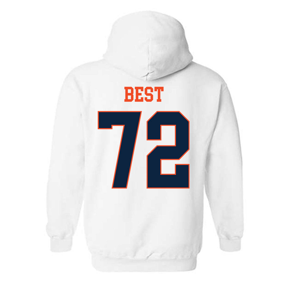 Auburn - NCAA Football : Cole Best - Generic Shersey Hooded Sweatshirt-1