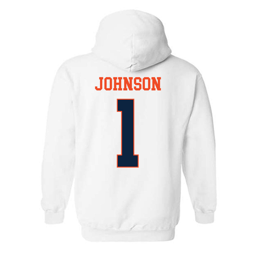 Auburn - NCAA Football : Donovan Johnson - Generic Shersey Hooded Sweatshirt-1