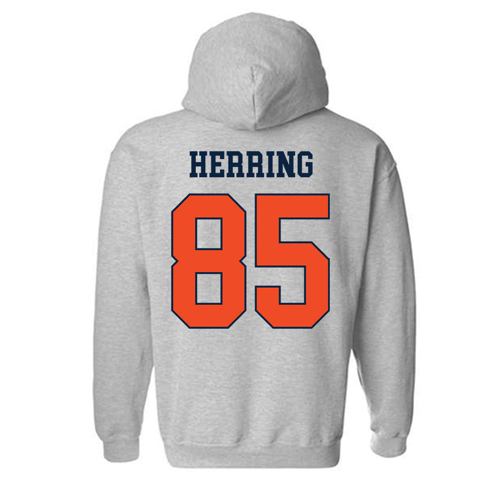 Auburn - NCAA Football : Hunter Herring - Generic Shersey Hooded Sweatshirt-1