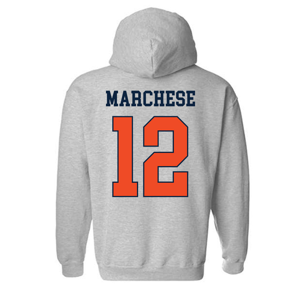Auburn - NCAA Football : Brady Marchese - Generic Shersey Hooded Sweatshirt-1