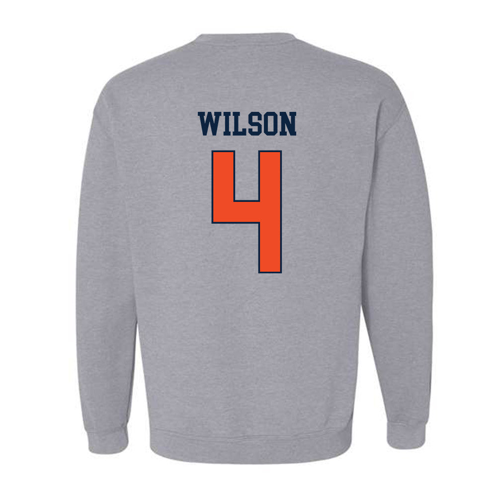 Auburn - NCAA Softball : Daigle Wilson - Generic Shersey Crewneck Sweatshirt-1