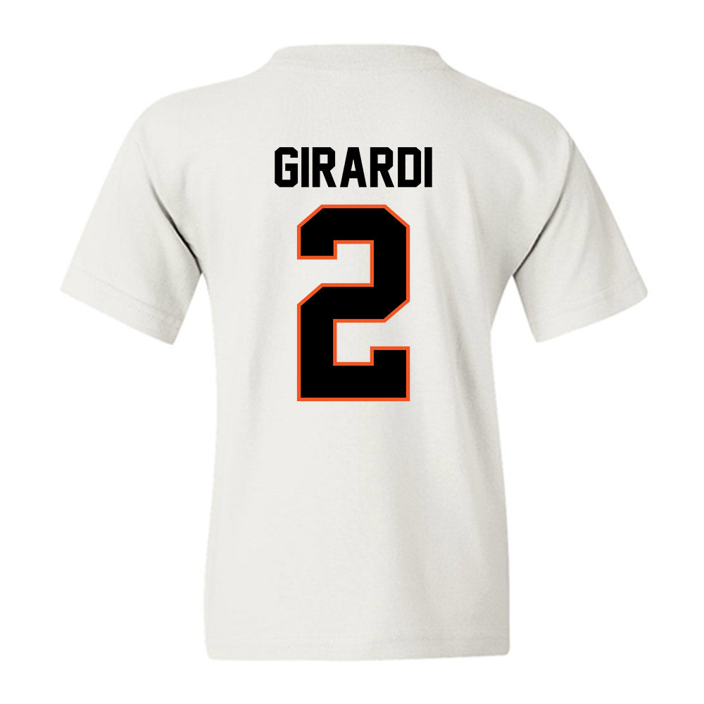 Oklahoma State - NCAA Women's Basketball : Lena Girardi - Classic Shersey Youth T-Shirt-1
