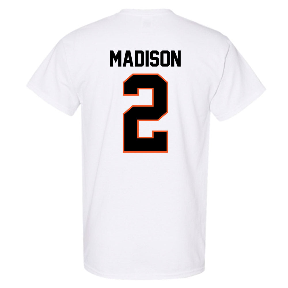 Oklahoma State - NCAA Women's Soccer : Victoria Madison - Classic Shersey T-Shirt-1
