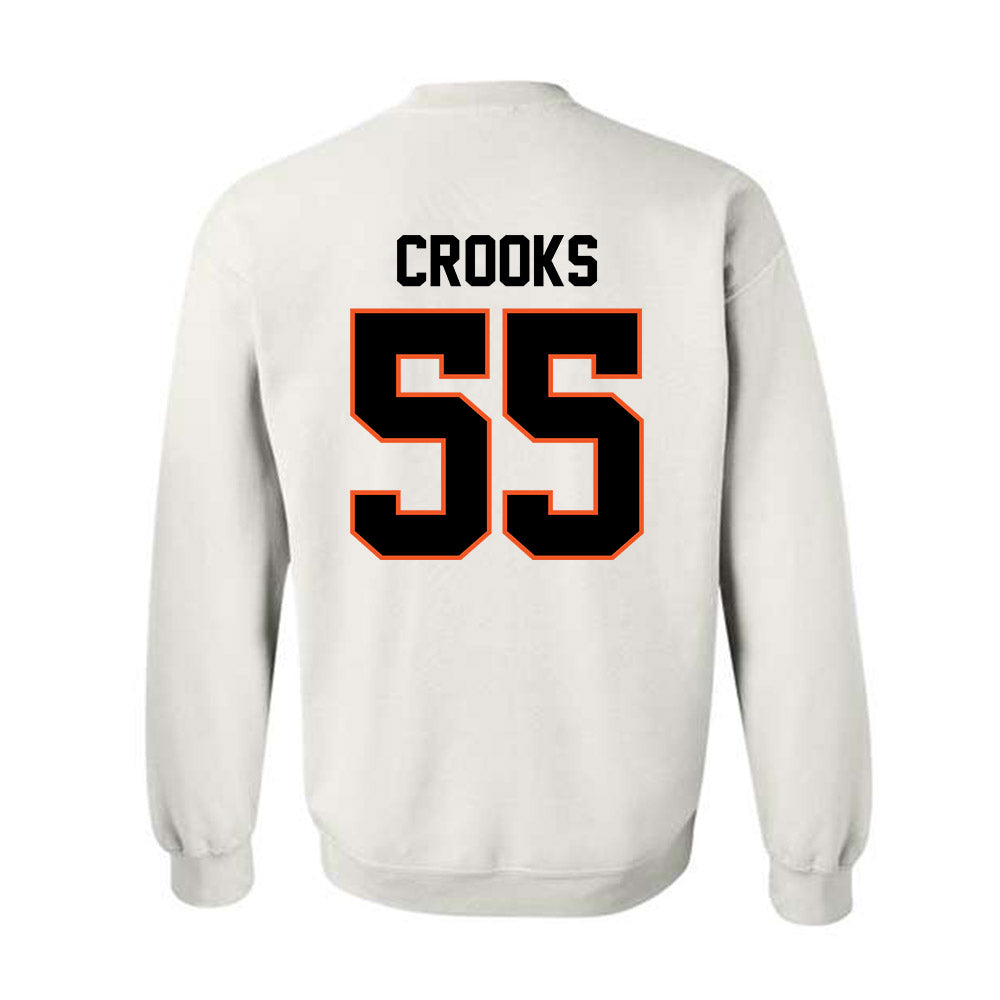 Oklahoma State - NCAA Women's Basketball : Audi Crooks - Classic Shersey Crewneck Sweatshirt-1