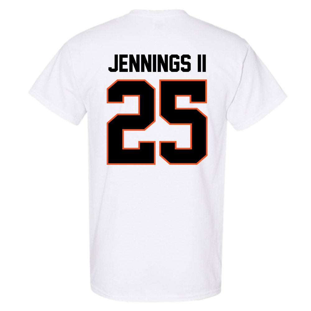 Oklahoma State - NCAA Men's Basketball : Robert Jennings II - Classic Shersey T-Shirt-1