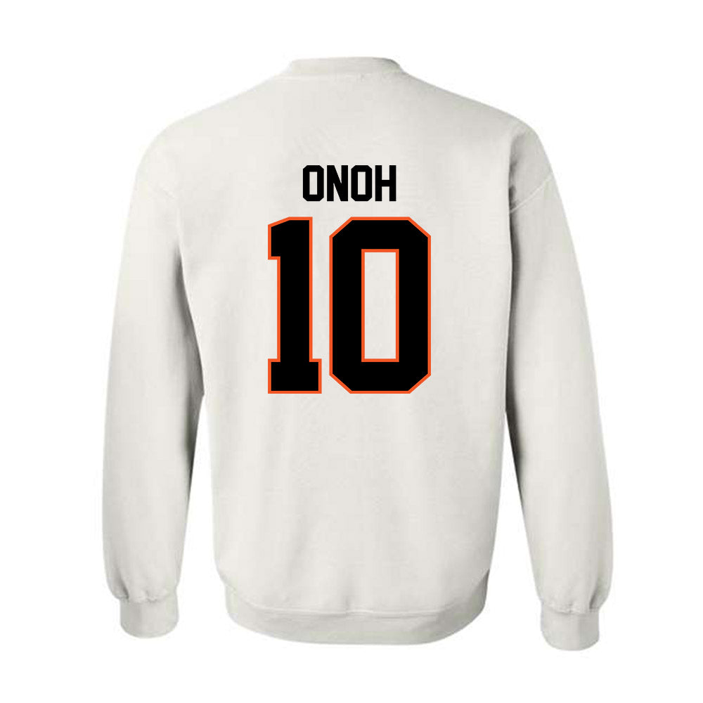 Oklahoma State - NCAA Women's Basketball : Favour Onoh - Classic Shersey Crewneck Sweatshirt-1