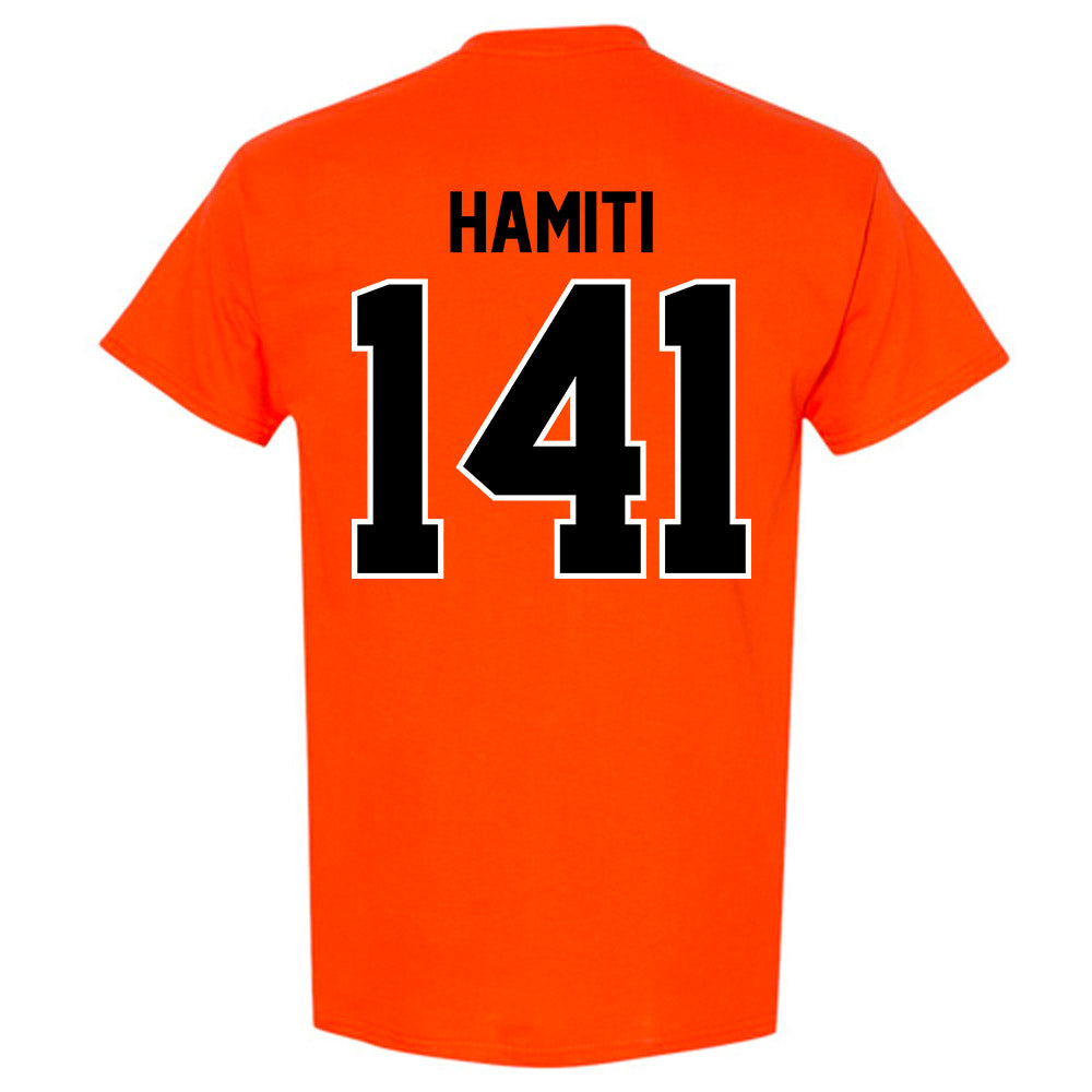 Oklahoma State - NCAA Wrestling : Jake Hamiti - Classic Shersey T-Shirt-1