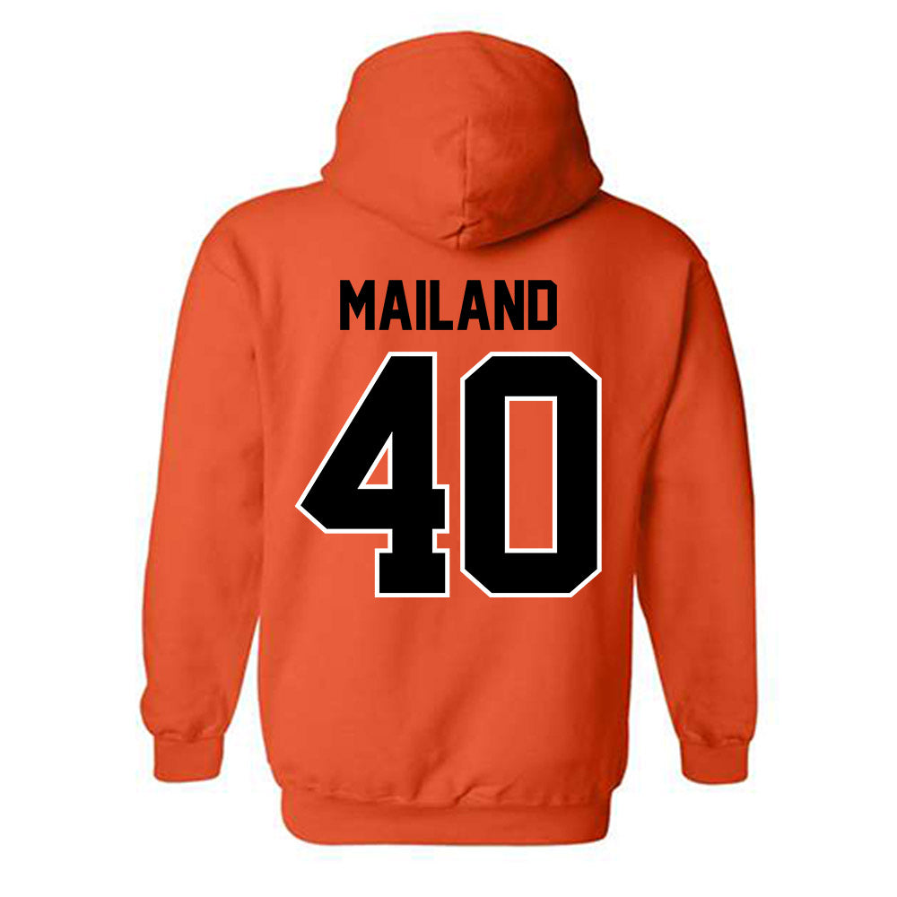 Oklahoma State - NCAA Football : Cooper Mailand - Classic Shersey Hooded Sweatshirt-1