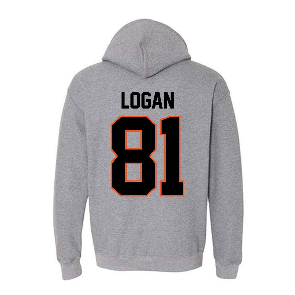 Oklahoma State - NCAA Football : Luke Logan - Classic Shersey Hooded Sweatshirt-1